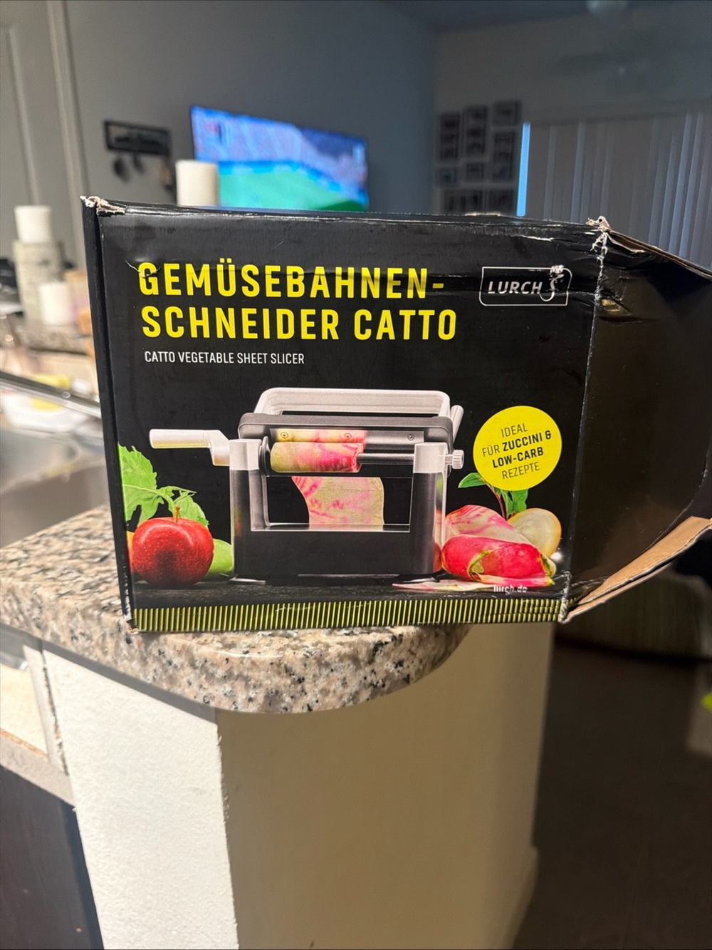 Catto Vegetable Sheet Slicer - Black